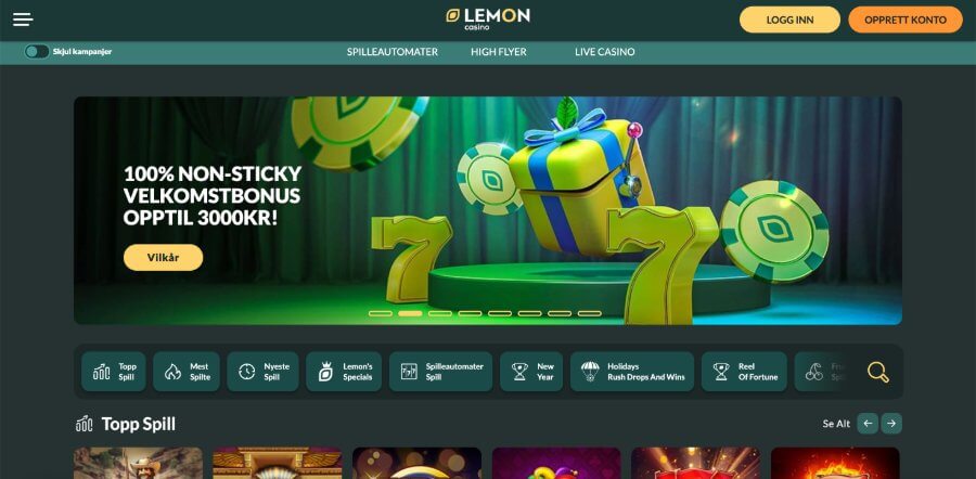 Lemon Casino Norge 