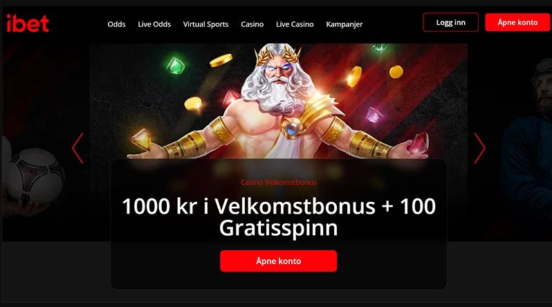 iBet casino omtale - Trygge norske casino